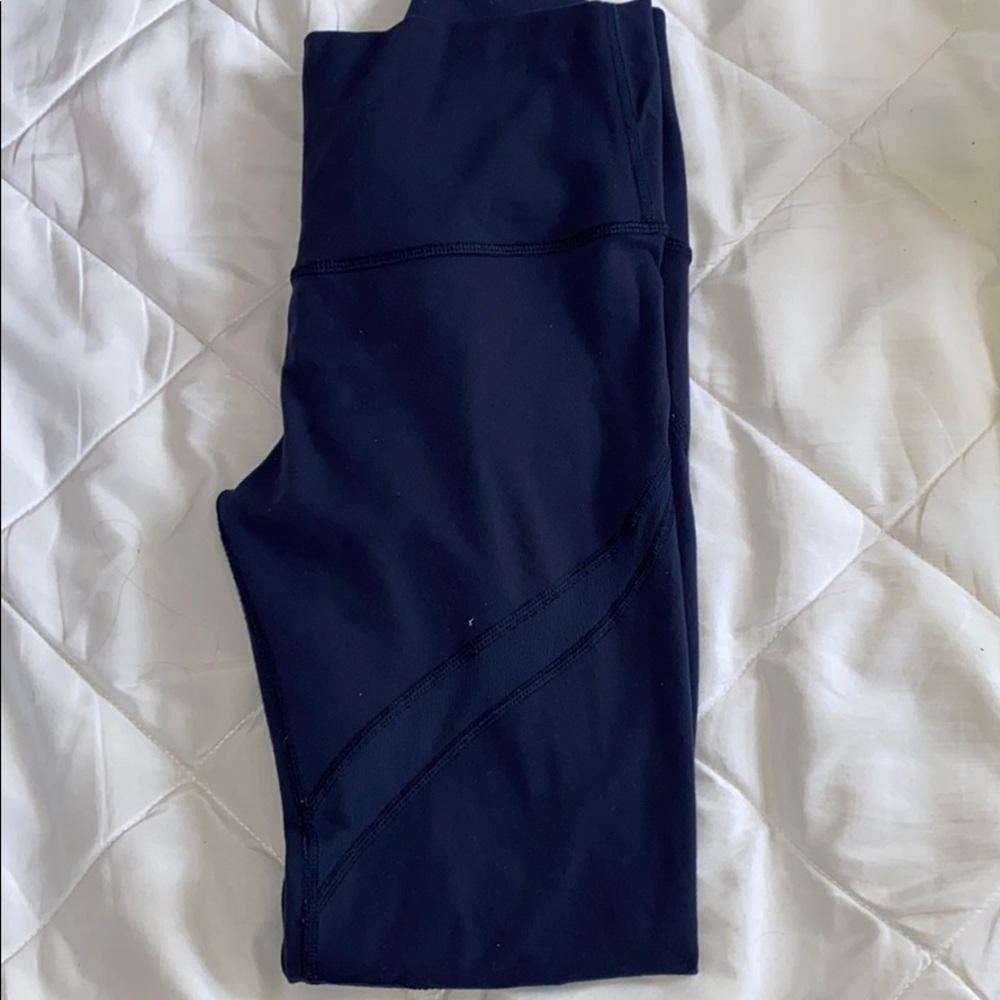 lululemon mesh detail leggings